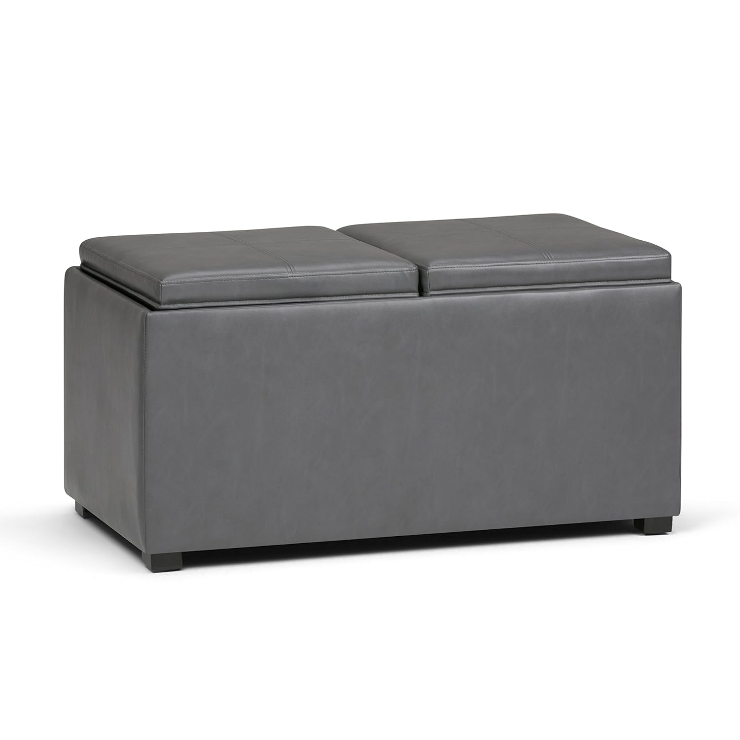 Best rectangular storage ottoman cream