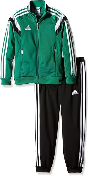 green adidas tracksuit junior