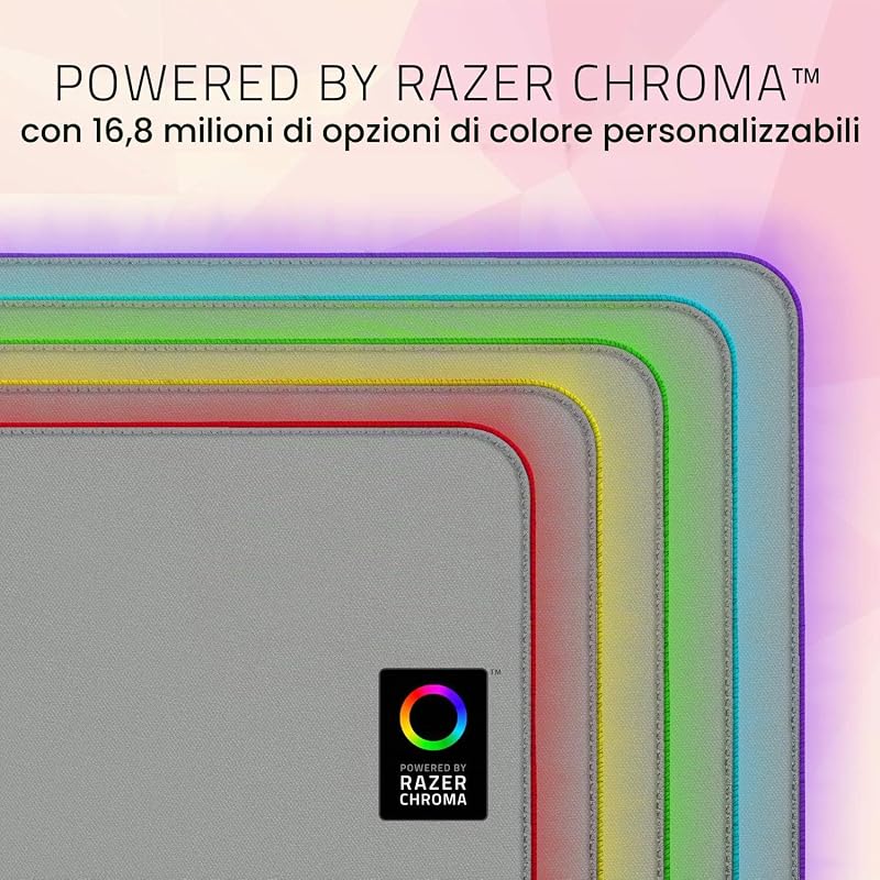 Goliathus Estesa Chroma Tappetino per Il Mouse, Quartz (Rosa)