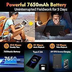 Ulefone Armor Pad Pro Rugged Tablet, Octa Core 16GB