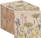 Talking Tables Table Kind Soft Recycled Paper Napkins 33cm 100 2ply Wildflower view 1