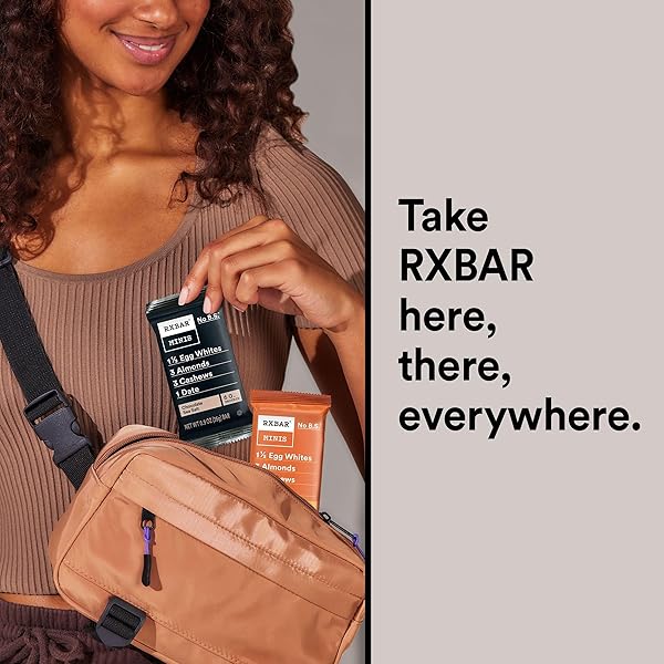 RXBAR MINIS PROTEIN BARS, PROTEIN SNACK, SNACK BARS, VARIETY PACK, 7.3OZ BOX (8 BARS)