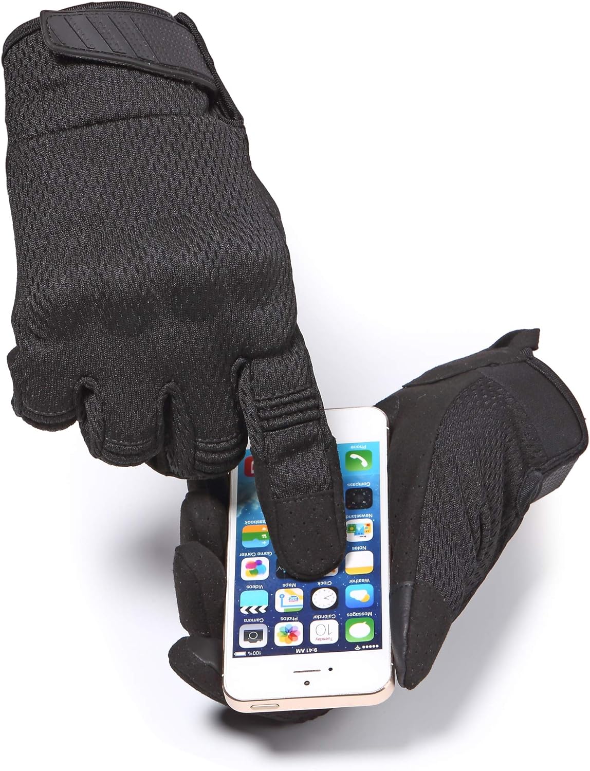 AXBXCX Breathable Flexible Touch Screen Full Finger Motorcycles Gloves : Sports & Outdoors