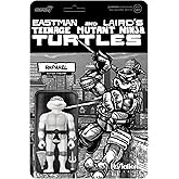 Super7 Teenage Mutant Ninja Turtles Raphael (Comic Grayscale) - 3.75" TMNT Action Figure with Accessories Classic Cartoon Collectibles