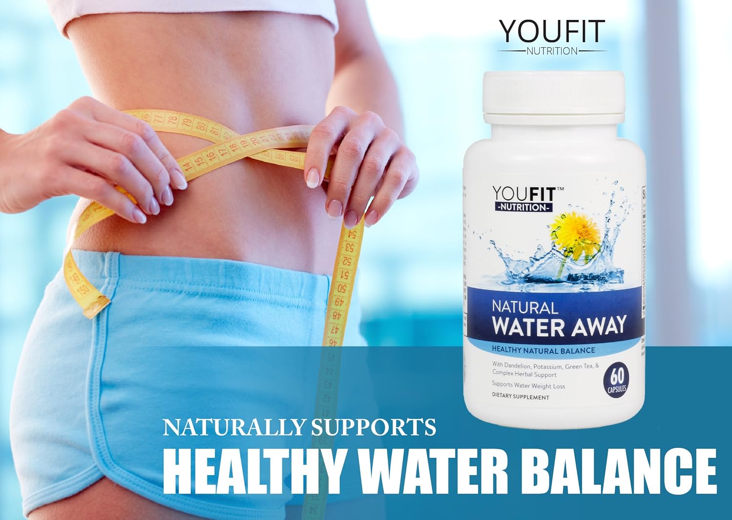 Water Pills Bloating Relief and Weight Loss Natural Diuretic
