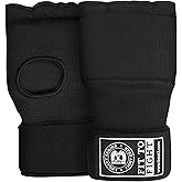 Bout3® Gel Boxing Handwraps for Men & Women - Inner Gloves with Gel Padding for Wrist Support, Comfort, 80cm Long Straps, Impact Protection - Ideal for Boxing, MMA, Kickboxing, Training