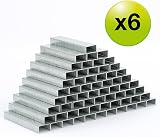Rapesco 1735 Business Pack 26/6mm Galvanised Staples 6 Boxes of 5000 view 3