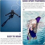 TAGVO Aquatic Gloves Webbed Swim Gloves Water Resistance Training view 6
