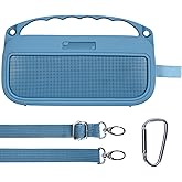 Lebakort 2nd Gen Silicone Cover Compatible with Bose SoundLink Flex 2nd Gen/Bose SoundLink Flex Portable Speaker (Blue Dusk Cover)