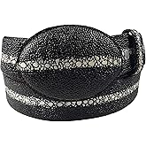 Men's Cowboy Belt Stingray Print Imitación Mantarraya