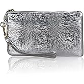 befen Genuine Leather Wristlet Clutch RFID Blocking Bag Cell Phone Wallet Purse Wristlet Wallet Purses and Handbags for Women