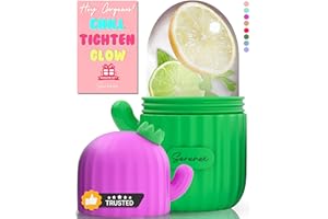 SERENEX Ice Cube Roller for Face, Eyes & Neck – Silicone Ice Face Roller for Puffiness, Redness, Migraines & Eye Bags – Skin Tightening, Rejuvenation & Cryotherapy Massage Tool for Beauty & Skincare