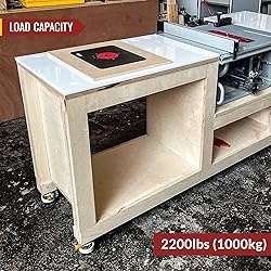 HOLKIE Leveling Casters with Ratchet Handle Design