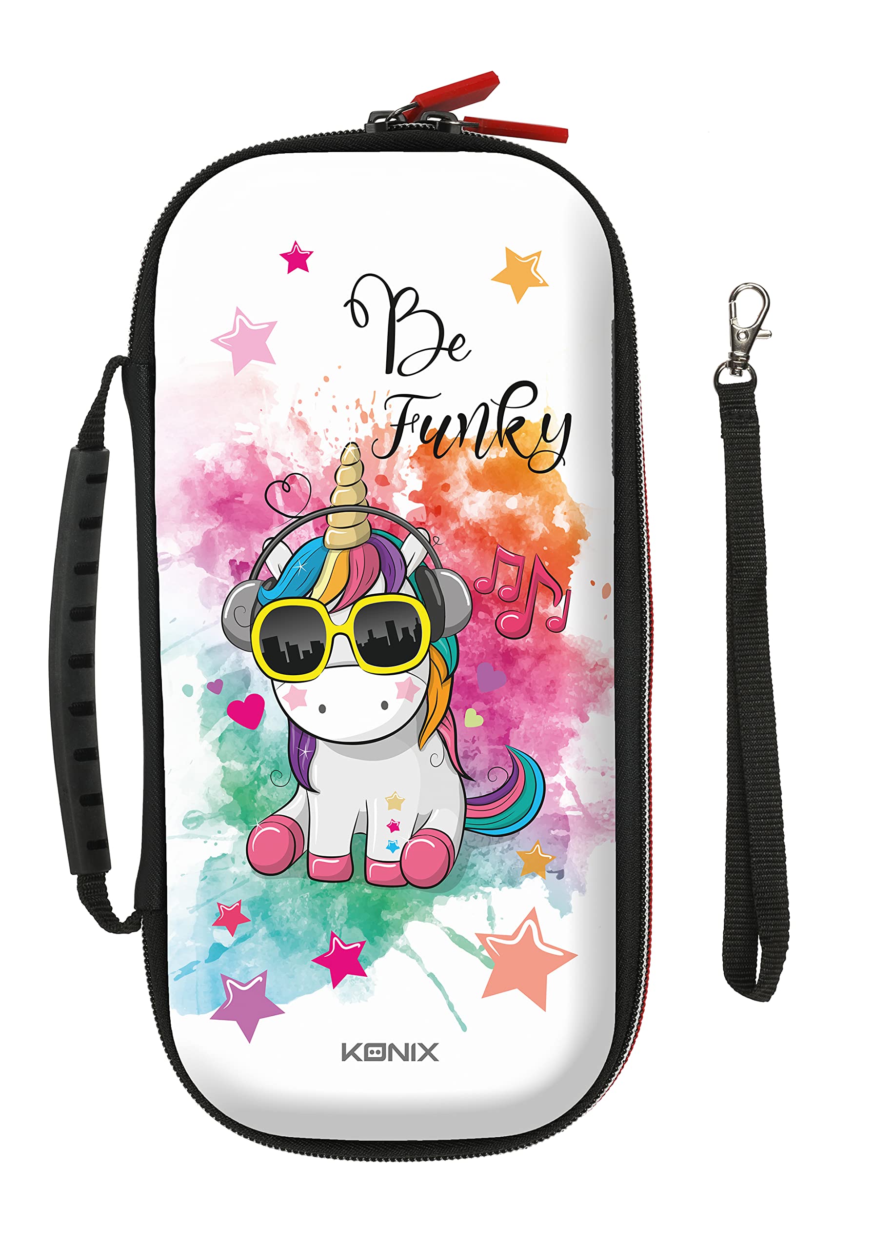 Housse Switch & Switch Lite Licorne "Be Funky"