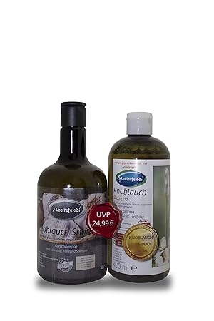 Mecitefendi Knoblauch Shampoo 2x400ml - im Vorteilspack und in neuem Design-