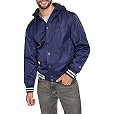Champion mens Champion Men's Lightweight Varsity Jacket With Jersey Hood