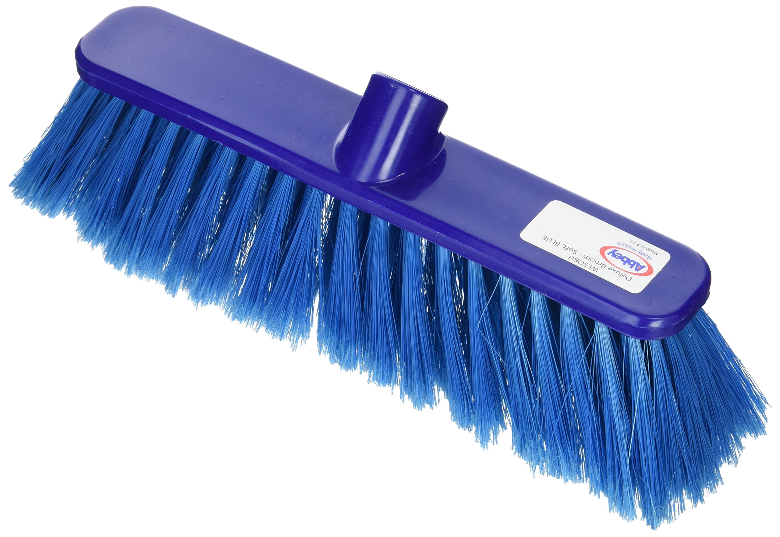 BUNZL P04047 Broom Head, Soft, 30 cm, Blue