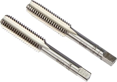 BGS 1900-M12X1.75-B Tap Set Starter and Plug Tap 2 pcs M12 x 1.75
