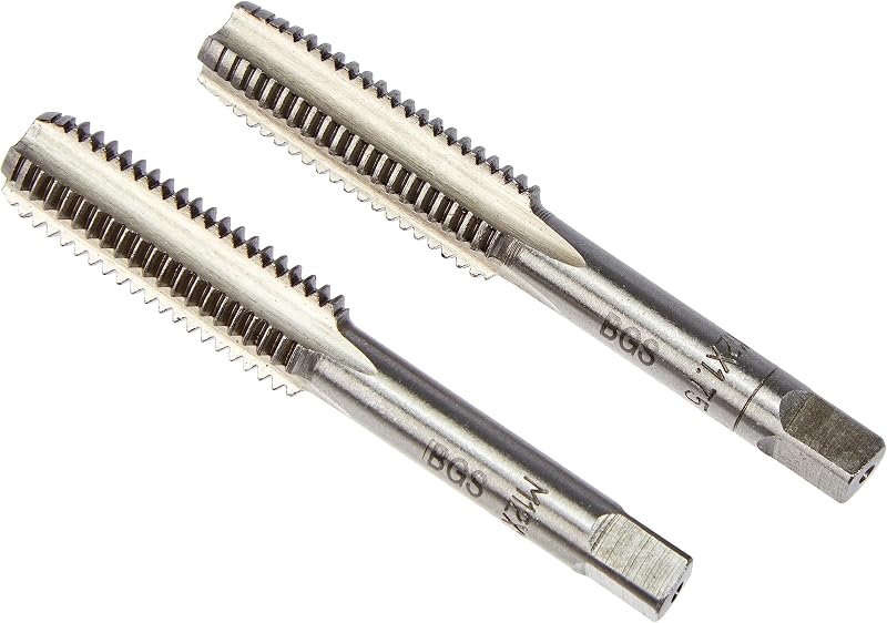 BGS 1900-M12X1.75-B Tap Set Starter and Plug Tap 2 pcs M12 x 1.75