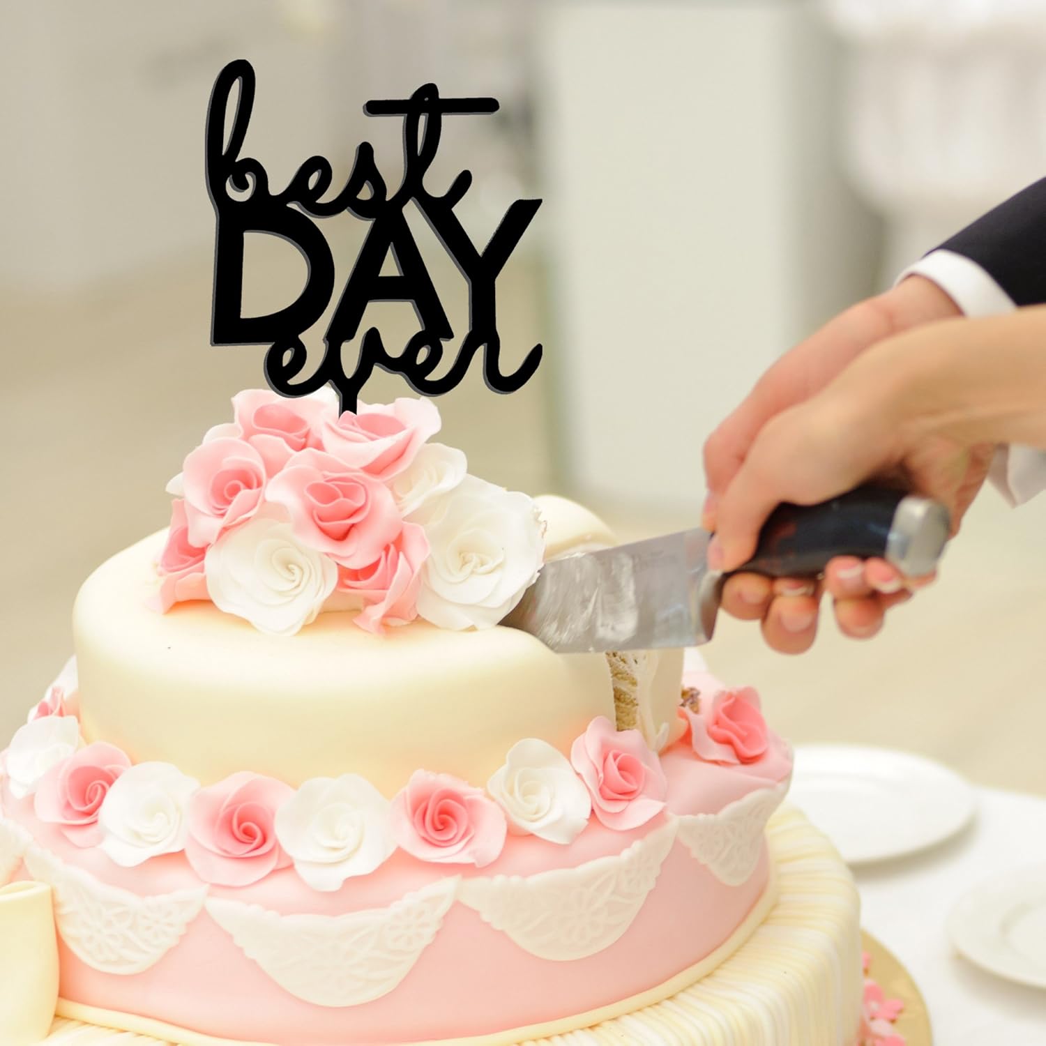 Jennygems Best Day Ever Cake Topper Engagement Proposal