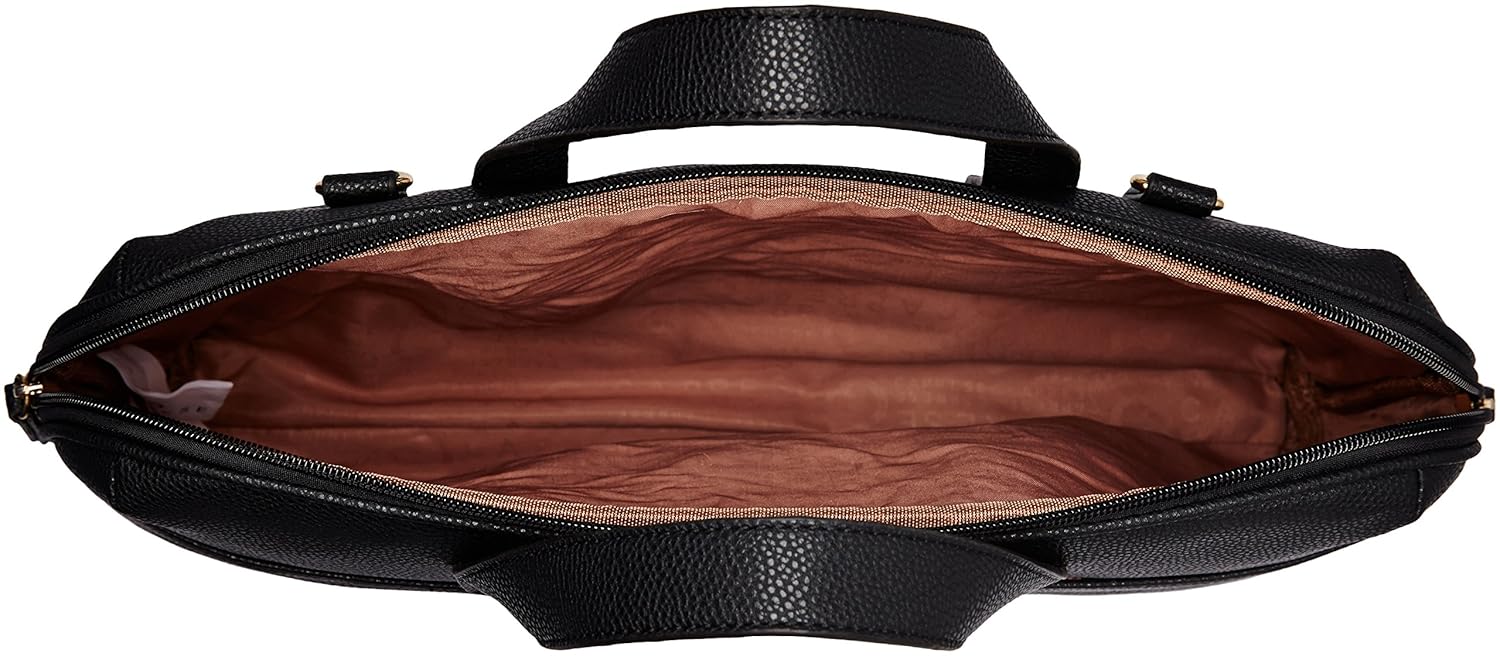 caprese heidi women's satchel (black)