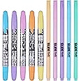 BLIEVE- Bible Study Kit With Gel Highlighters And Pens No Bleed Through, Amazing Bible Highlighter and Pens Fine Tip set Planner Supplies Gifts (Pastel, Multicolor)