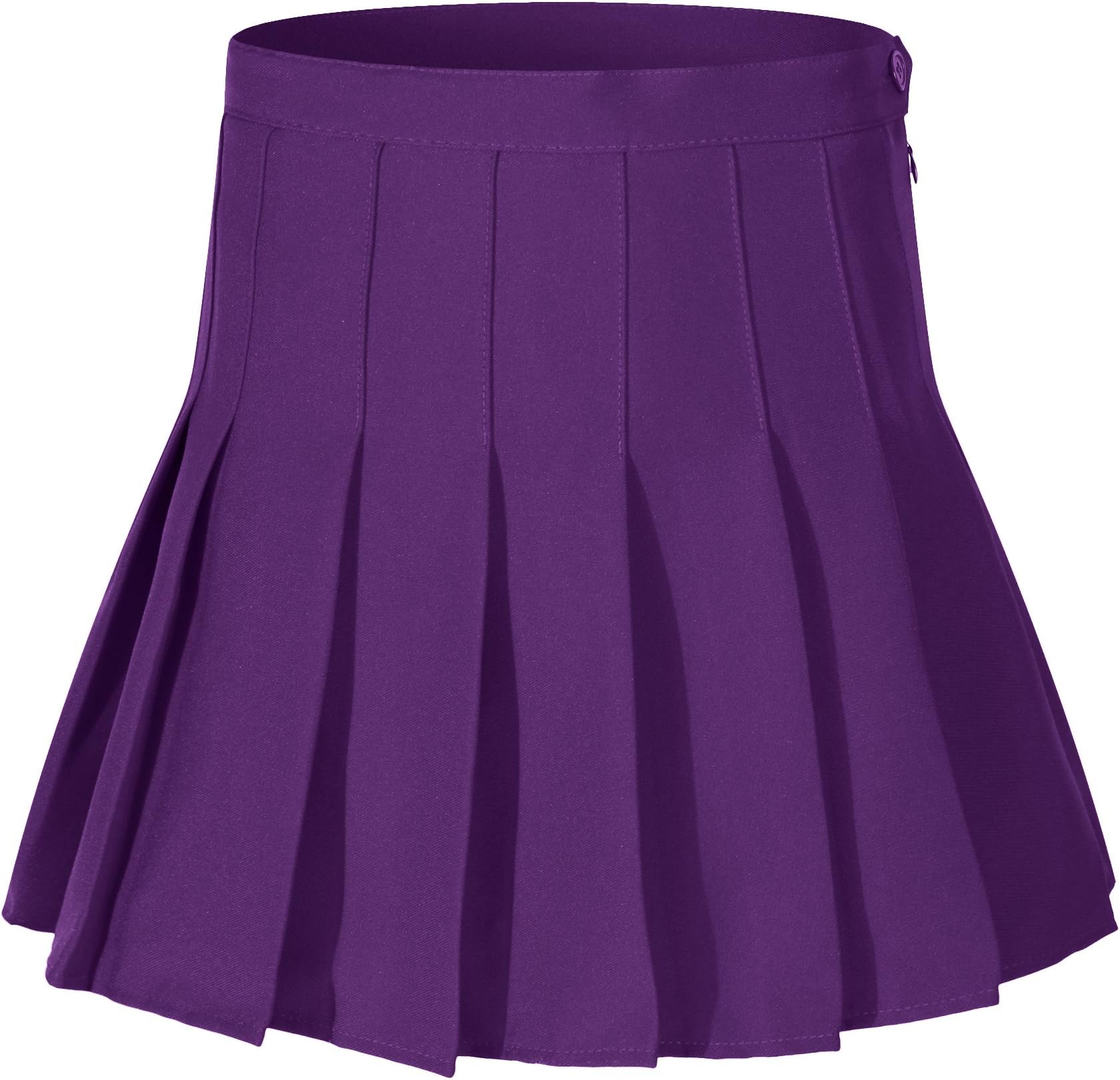 Girl`s Short Pleated School Dresses for Teen Girls Tennis Scooters Skirts