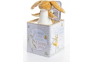 KIDS PREFERRED Guess How Much I Love You - Nutbrown Hare Jack-in-The-Box - Musical Toy for Babies