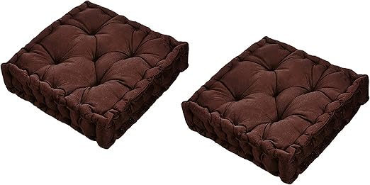 Amazon Com Redearth Velvet Square Floor Cushion Washable Chair