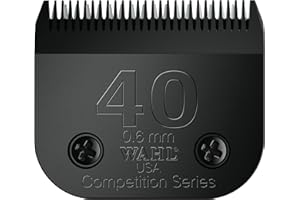Wahl Professional Animal 40 Surgical Ultimate Competition Series Detachable Blade with 3/128-Inch Cut Length (2352-500)