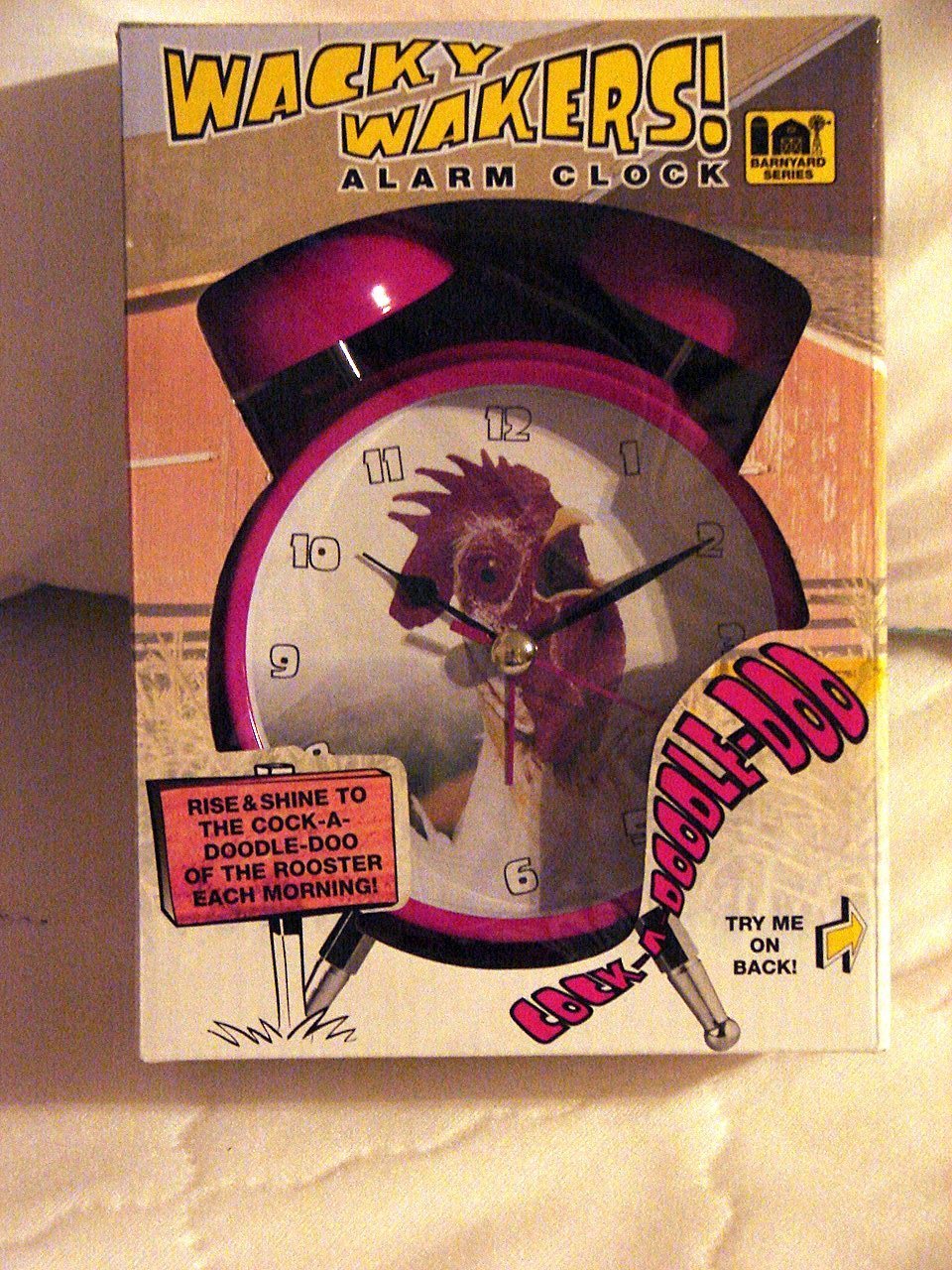 Wacky Wakers Rooster Alarm Clock Home & Kitchen