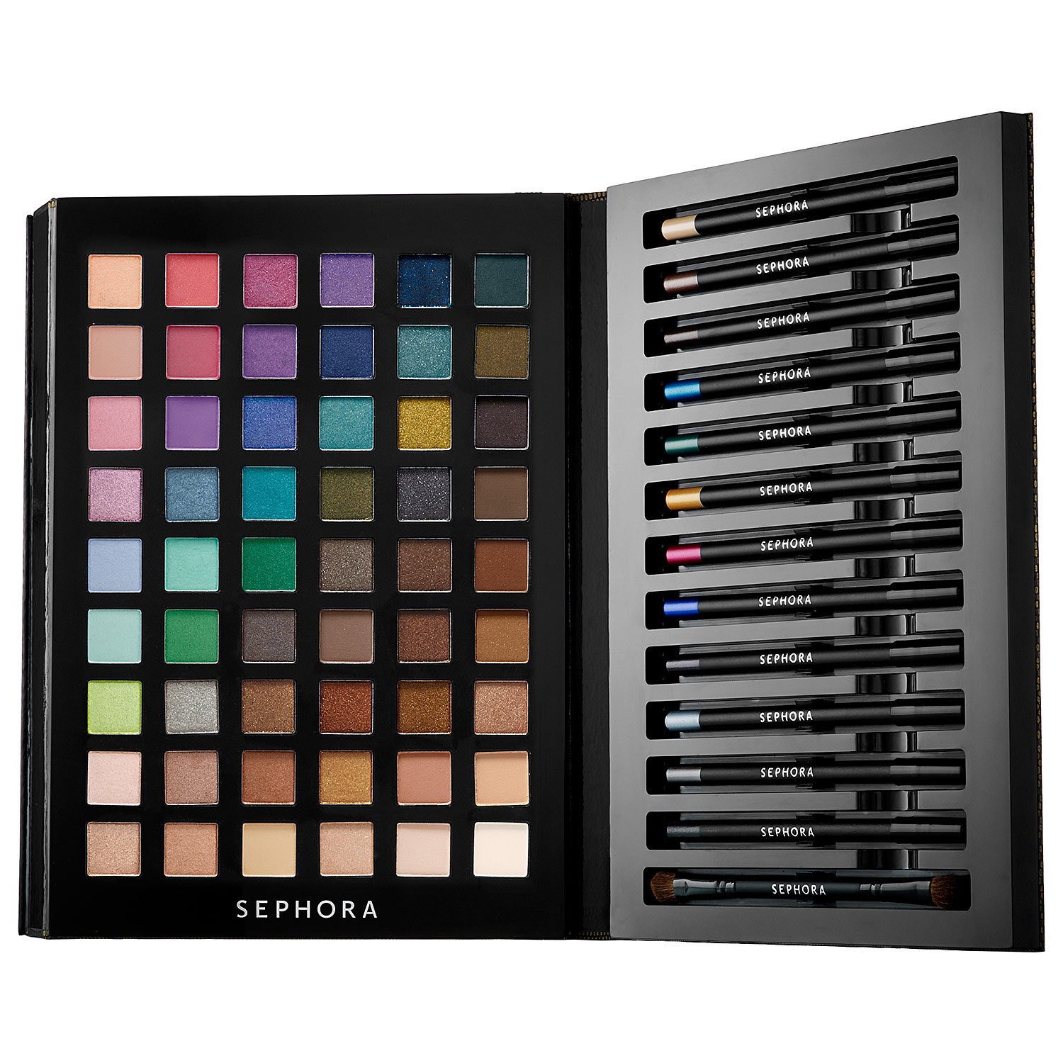 Sephora Collection Chroma Color Eye Palette Makeup Palette, Eyeshadows