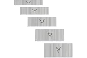 HAMWOO 23 Gauge Stainless Steel Pin Nails, Headless Pinner Nails,assorted 5 sizes for Molding Cabinetry Building photo frame,