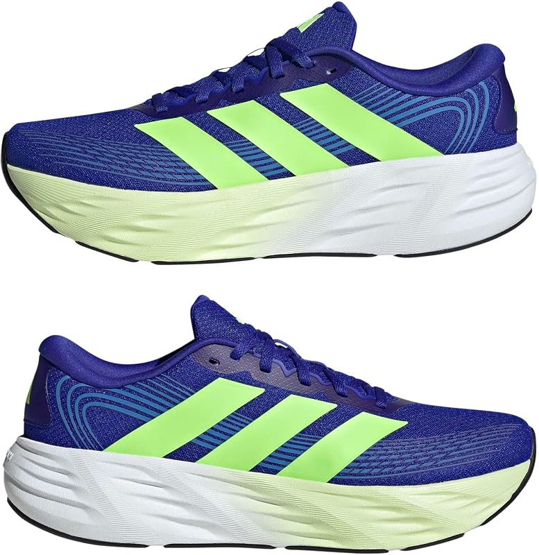 Uomo Galaxy 8 Running Shoes, Lucid Blue/Signal Green/Ray Blue, 42 2/3 EU