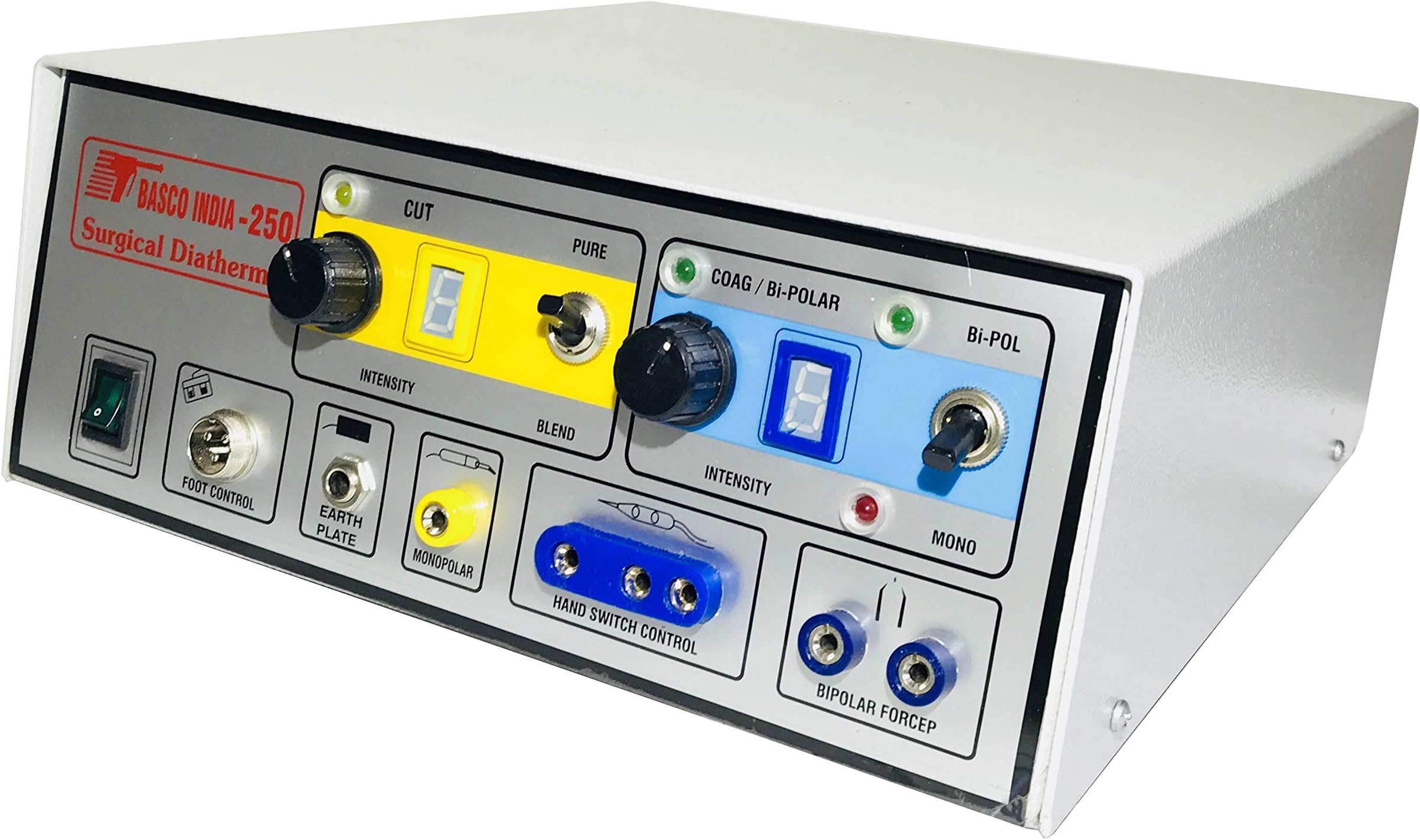 Basco IndiaBasco India SURGICAL DIATHERMY, 250 W with Microprocessor, Monopolar and Bipolar