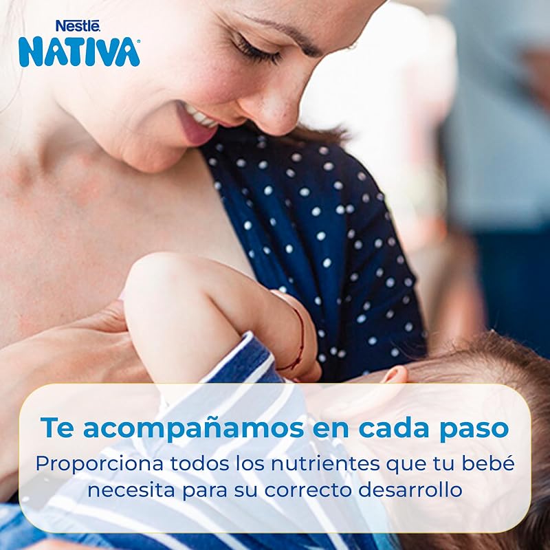 Nestlé Nativa 3 Leche De Crecimiento En Polvo Para Bebés A Partir De Los 12 Meses, Estuche De 1200 G