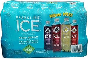 Sparkling Ice Sparkling Ice Naturally New Mix Flavored Sparkling Water Zero Sugar 24/17 FL Ounce Net Wt 408 FL Ounce , 408 Fl Ounce ()