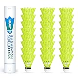 HIRALIY Badminton Birdies,Nylon Badminton
