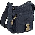camel active Zippered Crossbody Bag, Darkblue