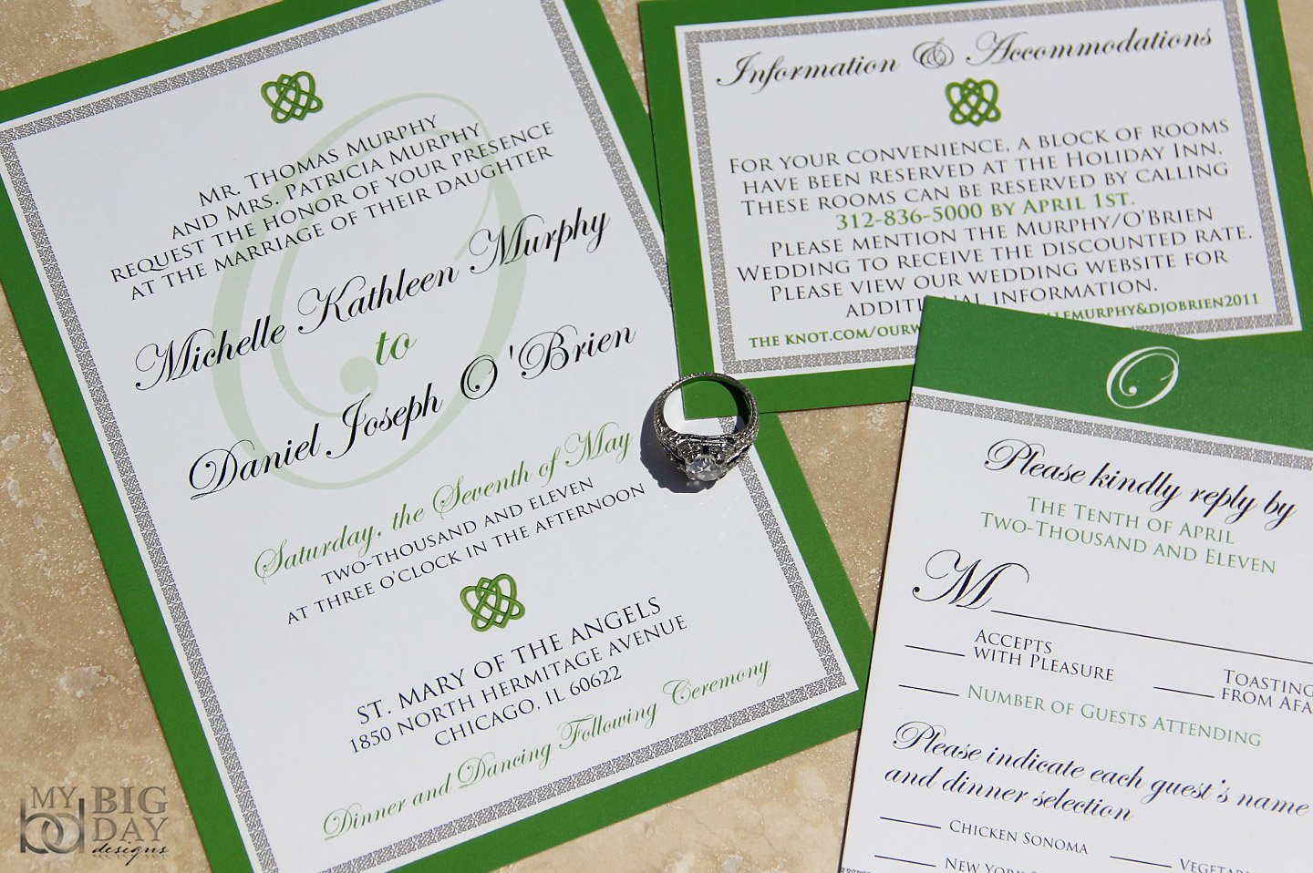 110 celtic wedding invitations i love :) Amazon.com: The Classic Celtic Wedding Invitation Sample Set: Handmade