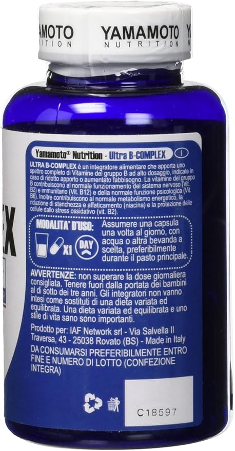 Yamamoto Nutrition Ultra B Complex 60 Caps Amazon Co Uk Health Personal Care