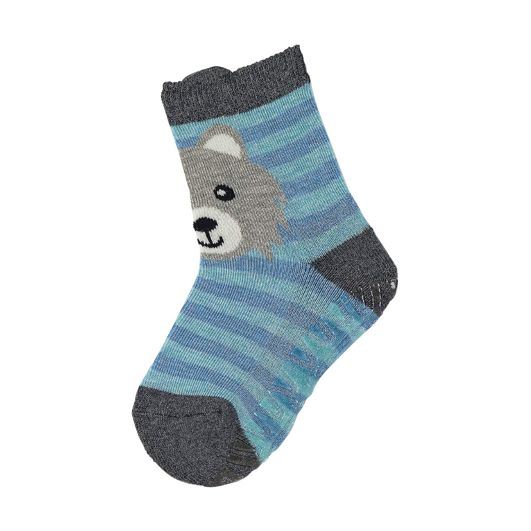 Sterntaler Baby Boys Fli Speed Socks, Size: 2.5, Grey Socks, Grey (Anthrazit Melange 592), 6-9 Months (Manufacturer Size: 18)