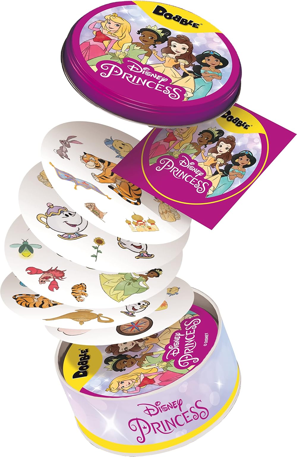 Asmodee Dobble Disney Princess Card Game Ages 4+ 2-8 Players 15 Min