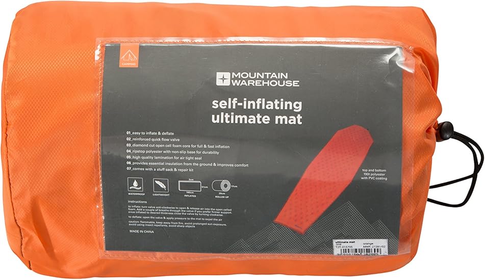 mountain warehouse self inflating mat