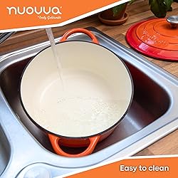 Cast Iron Dutch Oven with Lid – Non-Stick