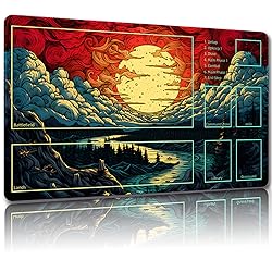 Malqiqi Playmat for MTG, with Free Storage
