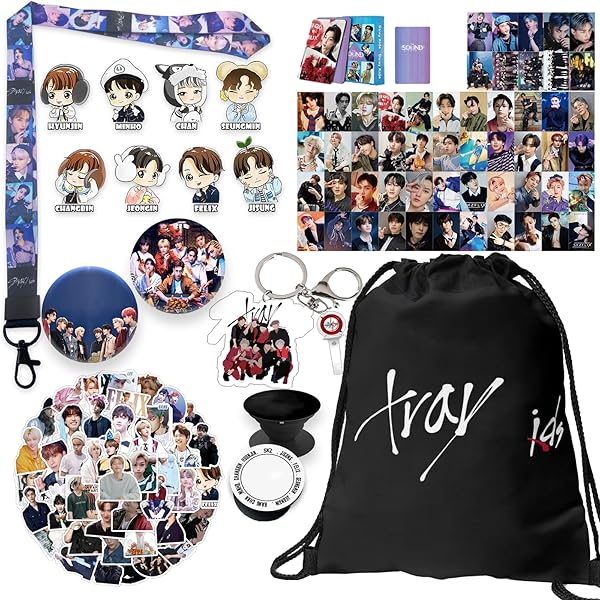 StrayKids Merch Gift Set, KPOP SKZ Stuff Accessories Gym