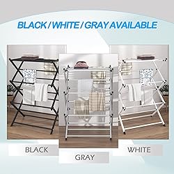 FKUO Household Indoor Folding Clothes Drying