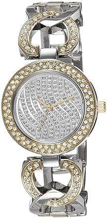 Economy Analog Black Dial Women's Watch-NK6015SM02