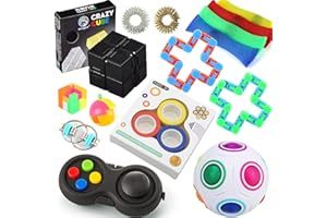 Sensory Fidget Toys Set for Kids Adults,It Relieves Stress and Anxiety Sensory Fidget Toy for Children Girls Adults, Autism A
